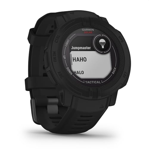 Garmin Instinct 2 Solar Tactical – robuste GPS-Smartwatch mit unendlicher Akkulaufzeit im Smartwatch-Modus, taktische Funktionen, über Sport-Apps, Notifications und Garmin Pay im Sale