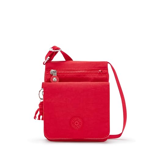 Kipling NEW ELDORADO Kleine Umhängetasche, Red Rouge (Rot) im Sale