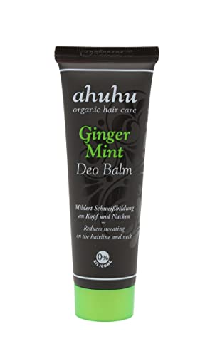 ahuhu organic hair care Ginger Mint 50ml Deo Balm für Körper und Kopfhaut im Sale