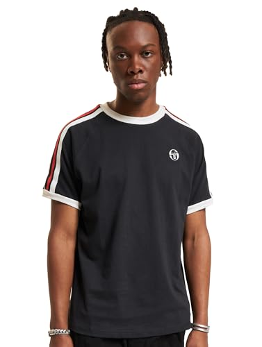 Sergio Tacchini Oberteile Herren T-Shirts Weiß im Sale