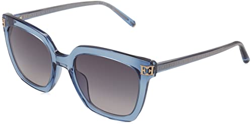 Escada Damen Sesd51 Sonnenbrille, Shiny Transp.Azure, 50 im Sale