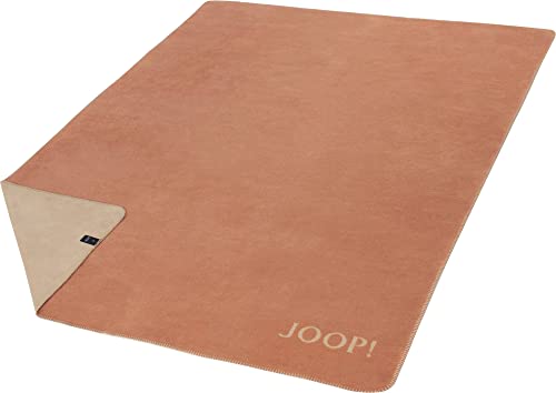 Joop! Plaid Uni-Doubleface Kupfer-Sand - 150 x 200, 150x200 cm im Sale