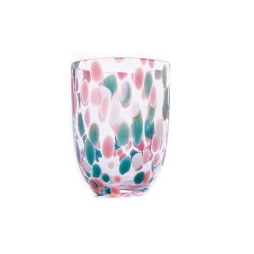 Anna von Lipa Big Confetti Tumbler Rosa+Tyrkys+Lt.Blue