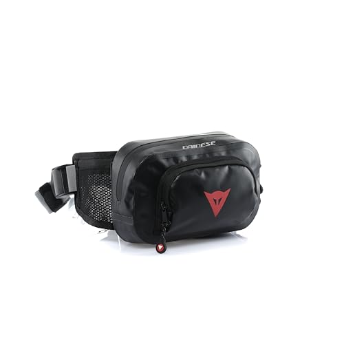 Dainese - Explorer Waist Bag 1.8L, wasserdichte Gürteltasche, für Männer und Frauen, Schwarz, N