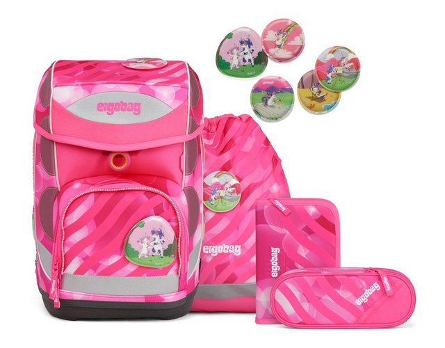 ergobag Schulranzen Cubo (Set, 4-tlg) im Sale