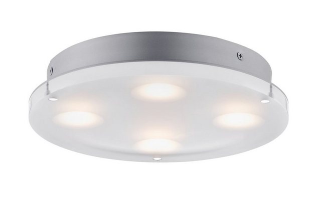 Paulmann Deckenleuchten Paulmann WallCeiling DL rund Minor IP44 LED 18W 230mm Satin 230V Acryl, Paulmann WallCeiling DL rund Minor IP44 LED 18W 230mm Satin 230V Acryl