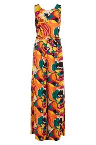 King Louie Damen Frida Jumpsuit Aurelio (942 Shell Orange, 42) im Sale