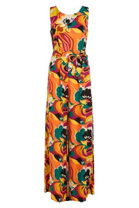 Thumbnail for King Louie Damen Frida Jumpsuit Aurelio (942 Shell Orange, 42) im Sale