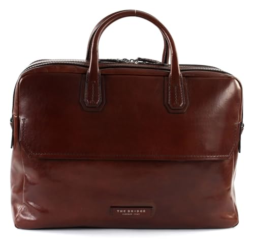 The Bridge Williamsburg - Aktentasche Leder cm brown im Sale