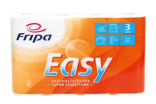 FRIPA 3074003 Küchenrolle 3-lag. 4RL weiß