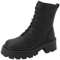 Thumbnail for ONLY Damen ONLBANYU-3 PU MONOCHROME LACE Boot NOOS Stiefeletten, Black, 36 EU im Sale