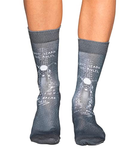 Wigglesteps | Men's Calf Length Socks | Motorcycle Cruiser Collection | im Sale