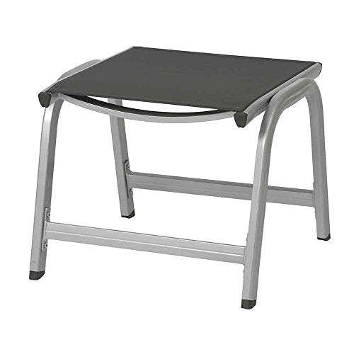 Kettler Hocker Basic Plus, silber/anthrazit im Sale