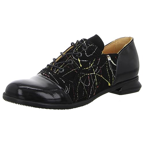 Simen Damen Schnürschuhe schwarz Gr. 36 im Sale