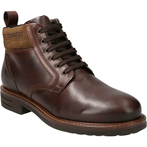 Galizio Torresi Boots 322318 V19355, Glattleder, Braun, Herren EU 46 im Sale