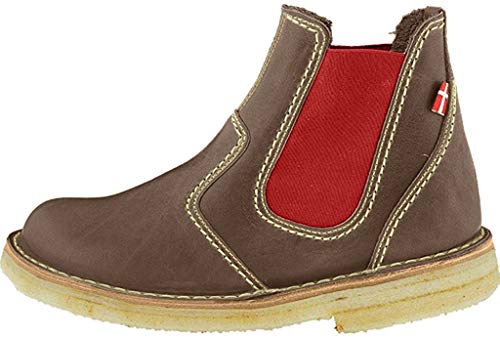 Duckfeet Roskilde Unisex Leder Chelsea Boot, Mehrere (schwarz/red), EU im Sale