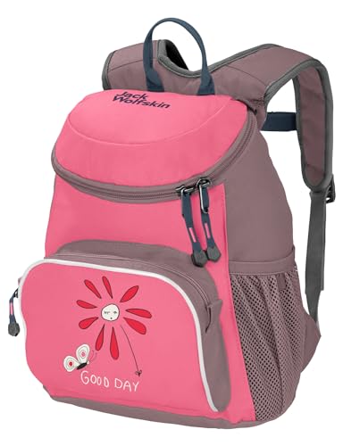 Jack Wolfskin Kids Little Joe Kinder Rucksack, nachhaltiger Tagesrucksack für Kinder ab 2 Jahren, mit rückenschonendem SNUGGLE UP-Tragesystem, flexibler Daypack aus recyceltem Material im Sale