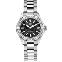 Thumbnail for Tag Heuer Aquaracer 300 m schwarz Mutter von Pearl 35 mm way131p. ba0748 im Sale