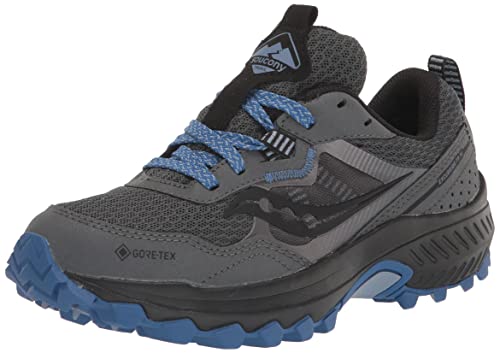 Saucony Damen Excursion Tr 16 GTX Laufschuhe Trailschuh Grau - Gelb 39 im Sale