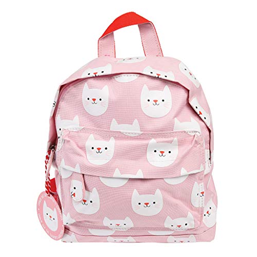 Kinder Mini Rucksack - Design wählbar, Cookie Die Katze (Pink) - 28453