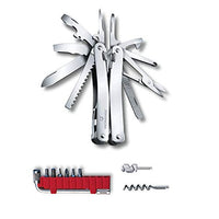 Thumbnail for VICTORINOX Multifunktionswerkzeug Swiss Tool Spirit X Plus, 35 Funktionen, Swiss Made, Multitool mit Feststellklinge, inkl. Leder-Etui, Silber im Sale