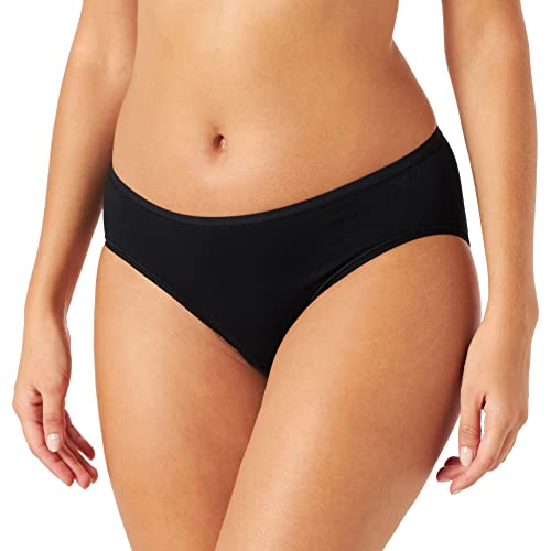 Palmers Damen Slip Natural Beauty Taillenslip, Schwarz (Schwarz 900), 36 (Herstellergröße: S)