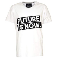 Thumbnail for Roberto Geissini T-Shirt Future is Now - White 3XL im Sale