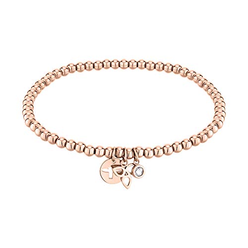 Tamaris Damen Armband in Roségold aus Edelstahl TJ-0012-B-17 im Sale