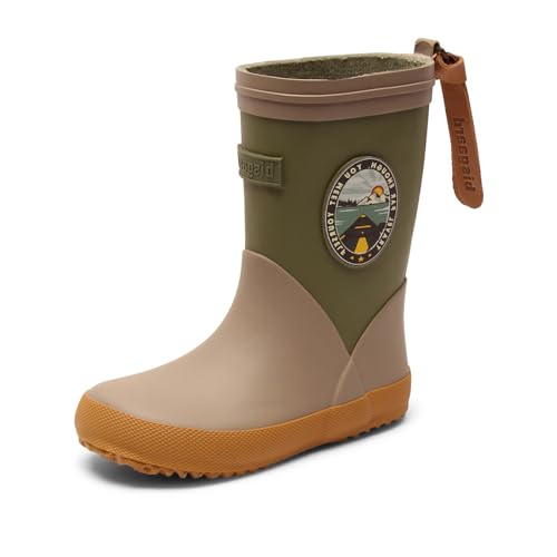 bisgaard Fashion II Rain Boot, Brown Flames, 34 EU im Sale