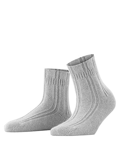 FALKE Damen Socken Bedsock W SO Angorawolle dick gemustert 1 Paar, Schwarz (Black 3009), 39-42 im Sale