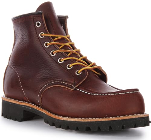 Red Wing Heritage Herren Roughneck Schnürstiefel, Braun, 43 EU im Sale