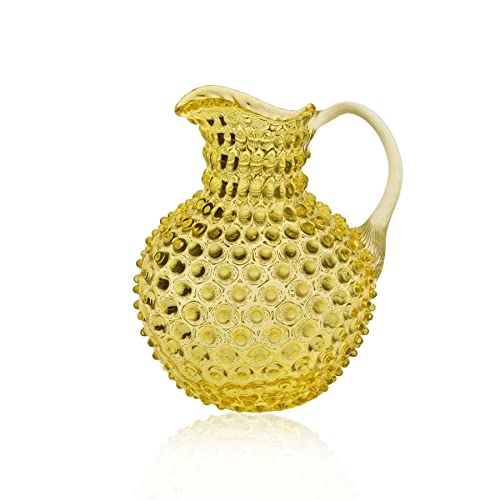 Anna von Lipa - Paris Hobnail Karaffe 2L Zitrone - Karaffen Glas