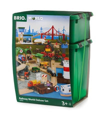 Thumbnail for BRIO 33766 - Großes Premium Set, Kunststoffboxen, Bauernhof Tiere