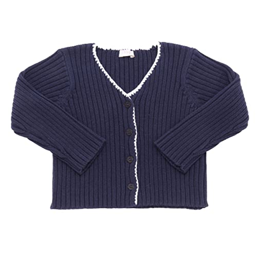 Il Gufo 4098AL cardigan bimba girl kids sweater blue-9 MONTH im Sale