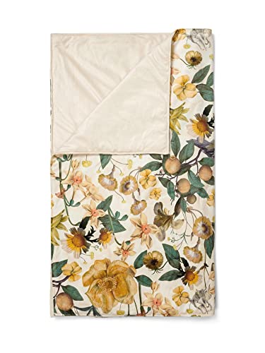 ESSENZA Tagesdecke Lisa Silk,180x265 cm, 100% Polyester Samt, Blumen im Sale