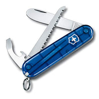 Thumbnail for Victorinox Schweizer Taschenmesser Kinder My First Victorinox Swiss Army Knife, Multitool, 9 Funktionen, Klinge ohne Spitz, Schraubendreher im Sale