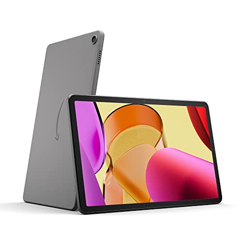 Amazon Fire Max 11-Tablet, unser bisher leistungsstärkstes Tablet, mit klarem 11-Zoll-Display, Octa-Core-Prozessor, 4 GB RAM, 14 Stunden Akkulaufzeit, 128 GB, grau, mit Werbung