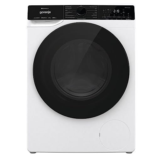 Gorenje WPNA 94 ATSWIFI3 Waschmaschine, 10kg, WiFi, EEK A, Made in Europe, Inverter PowerDrive Motor, 1400 U/min, 15 Programme, AquaStop, SteamTech, Schnellprogramm, weiß im Sale