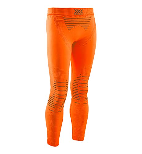 X-Bionic Unisex Kinder Invent 4.0 junior Pants, Sunset Orange/Anthra, 2022-12-13 00:00:00 EU im Sale