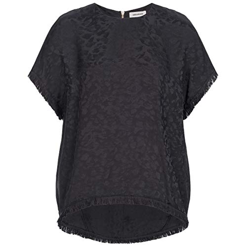 Seiden-Shirt Tilly Black im Sale