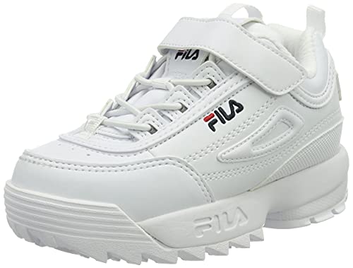 FILA Disruptor E infants Unisex-Baby Sneaker, Weiß (White), 23 EU im Sale