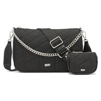 Thumbnail for DKNY Bodhi TZ Crossbody Bag Black/Silver im Sale