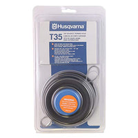 Thumbnail for Husqvarna 537388101 Universal T35 Tap Advance Straight Shaft String Trimmer Kopf vorgewickelt mit 0,095 Zoll Schnur blau/schwarz im Sale