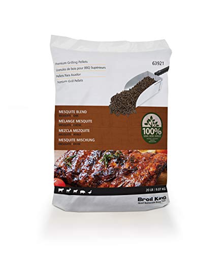 Broil King 63921 Mesquite Blend Hartholz Grillpellets, Holz