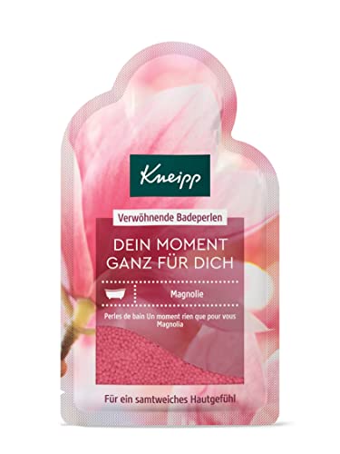 Kneipp Badeperlen Dein Moment ganz für Dich - Badezusatz mit hochwertigem Magnolien-Extrakt und reichhaltigem Arganöl für ein samtweiches Hautgefühl - 60g im Sale