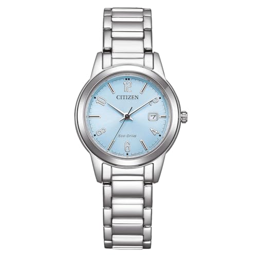 CITIZEN Damen Analog Quarz Uhr mit Edelstahl Armband FE1241-71 im Sale