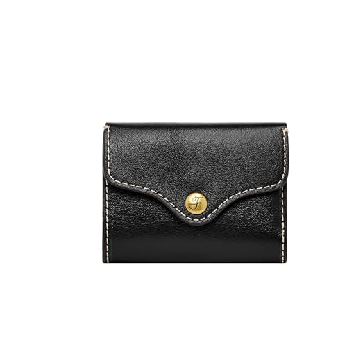 Fossil Portemonnaie für Damen Heritage, Leder Kartenetui braun 9,8 cm, B 1,3 cm, H 7 cm SL8230200 im Sale