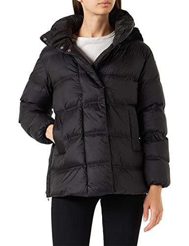 Geox Damen W Tahina Down Coat, Schwarz, D 36, I42 im Sale