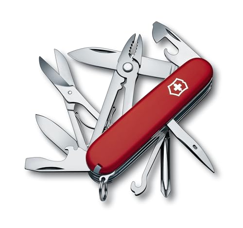 Victorinox Schweizer Taschenmesser, Deluxe Tinker, Multitool, 17 Funktionen, Klinge, gross, Dosenöffner, Schraubendreher 3 mm im Sale