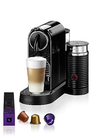 Thumbnail for Nespresso De'Longhi EN267.BAE Citiz Kaffeemaschine mit Milchaufschäumer, Energiesparfunktion, 1710W, 1 Liter, 37.2 x 21.8 x 27.7 cm, Schwarz